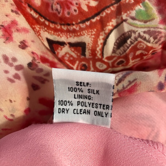 Lapis sheer silk sweetheart neckline midi dress S - Picture 6 of 6